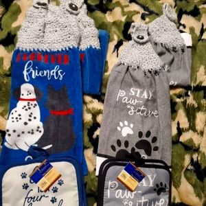 Crochet Towel hangers